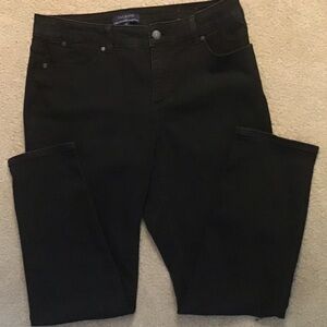 Talbots Black Denim Pants